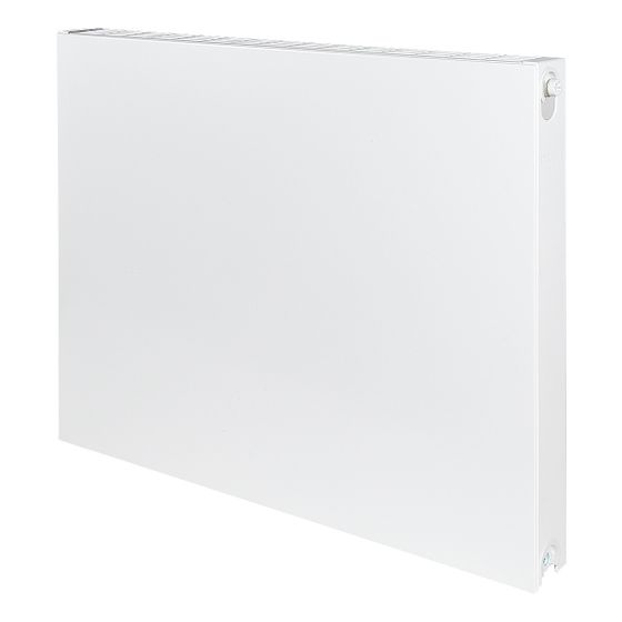 Brötje Flachheizkörper EuroPlan Kompakt Typ 11 KP 600x70x1200mm, glatte Front, Weiß, 533W bei 70/40/20 Grad C