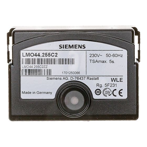 Brötje Ölfeuerungsautomat LOA44.252A27, 230V 50/60Hz, Vor- und Nachzündung