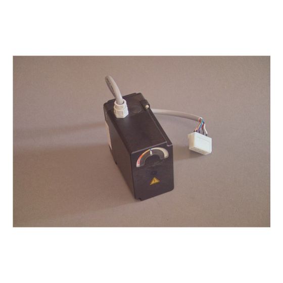 Brötje Stellmotor 230V 50Hz Getriebe 5S 90 Grad mit Kabel und Stellungsanzeige