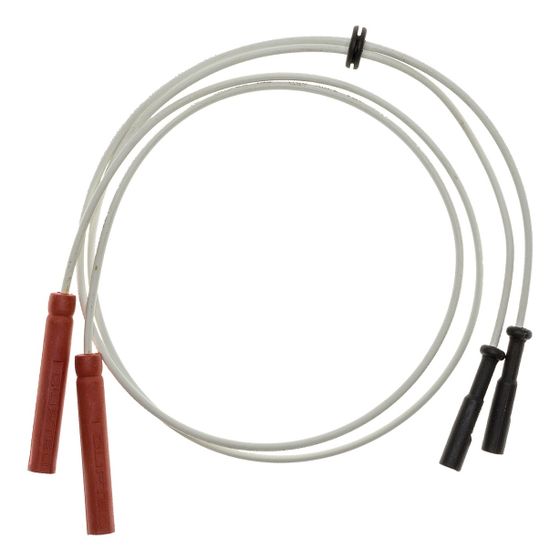 Brötje Zündkabel komplett lang 630mm, beidseitig Stecker 4mm isoliert