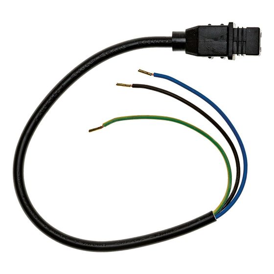 Brötje Steuerleitung 3x0,5 Schwarz, 360mm lang, mit Stecker