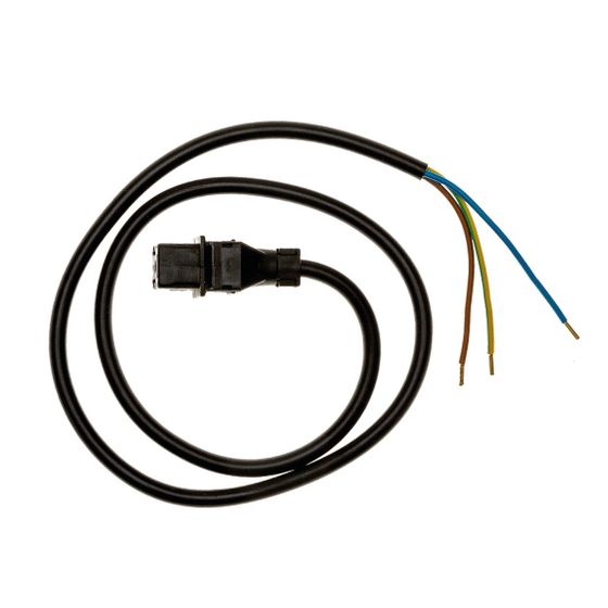Brötje Steuerleitung 3x0,75 Schwarz, 750mm lang, mit Stecker zum Öffnen