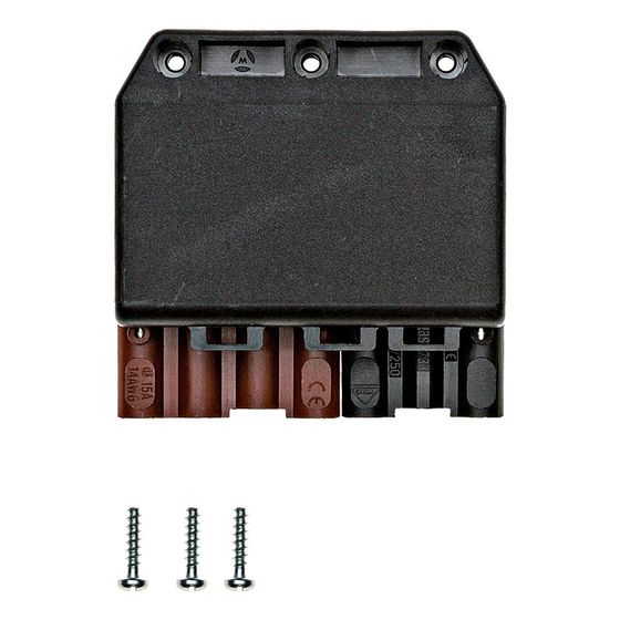 Brötje Buchsenteil 7-polig 2,5mm2 komplett mit Zugentlastung