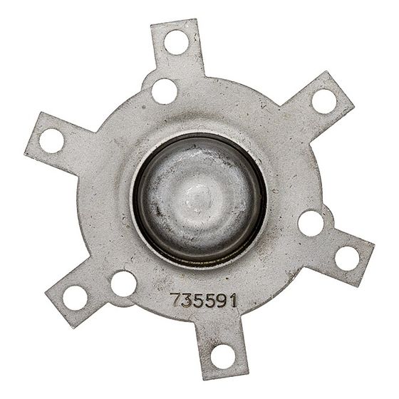 Brötje Frontplatte D76/26x1,5 mit 6 Bohrungen D5