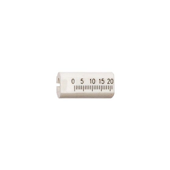Brötje Einstellskala 0–22, 30mm lang, D 14,5/7,9