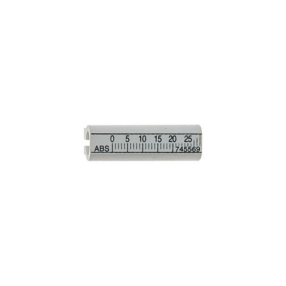 Brötje Einstellskala 0–30, 37mm lang, D 12/8,0