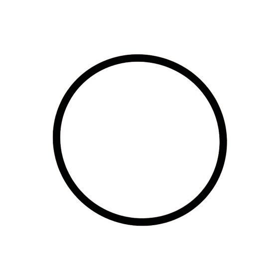 Brötje O-Ring, für Oventrop-Filter 795502, zwischen Filterkopf und Tasse