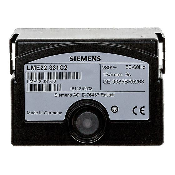 Brötje Gasfeuerungsautomat LMG22.330