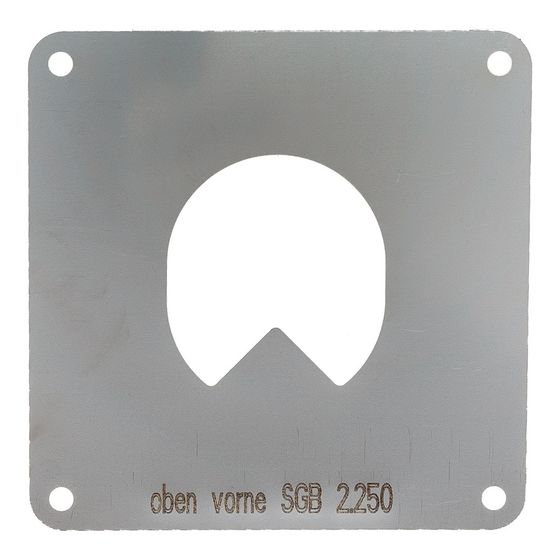 Brötje Drosselblende für SGB 250 C, 643375