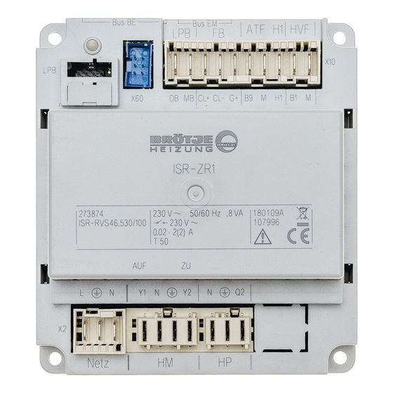 Brötje Modul ISR ZR1/HK1, RVS 46.530