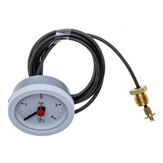 Brötje Manometer 0–4 bar, 1,5m, 670623