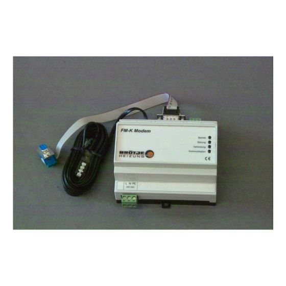 Brötje Ersatzmodem FM-K Analog, Brötje-Version
