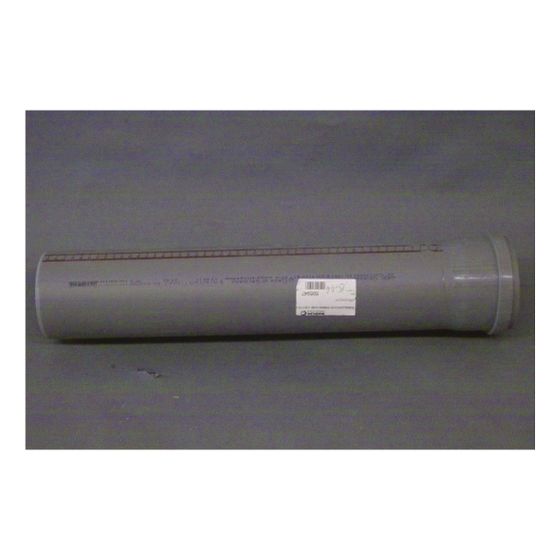 Brötje Ansaugrohr 559mm waagerecht für SGB 125/170 E