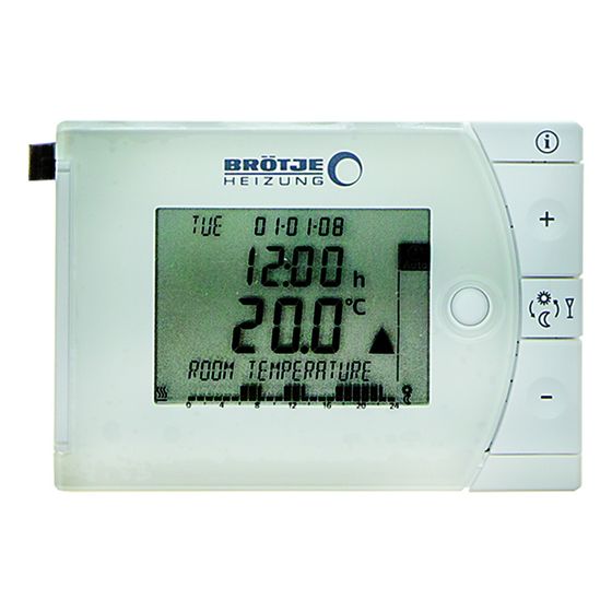 Brötje Raumthermostat RTW D Wandgerät