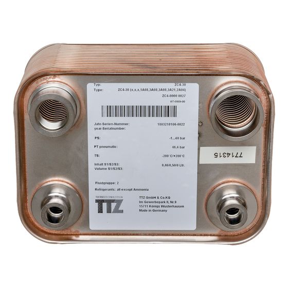 Brötje Unterkühler, 30 Platten, 7700239