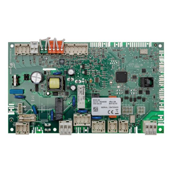 Brötje Hauptleiterplatte EHC-04, für BLW Split C