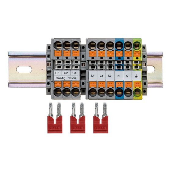 Brötje Klemmleiste, für Elektroheizeinsatz BLW Split C