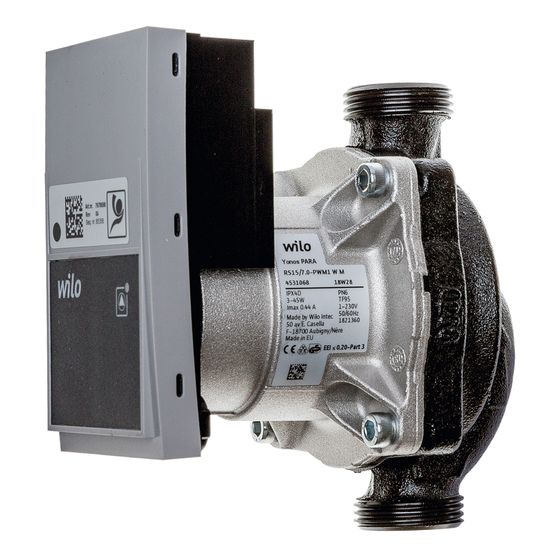Brötje Pumpe Wilo Y-P RS15/6 RKA C 130 3, HKSPM Split-P