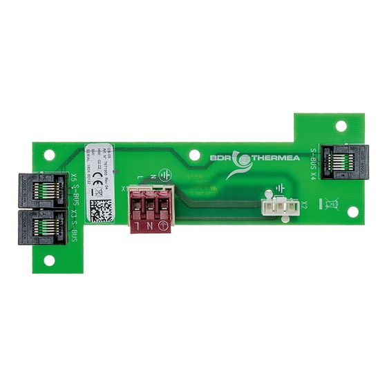 Brötje Anschlussplatte für BLW Eco x.1, 7855869