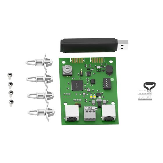 Brötje IWR Modbus-Kabel 12m, Verbindung MBK untereinander