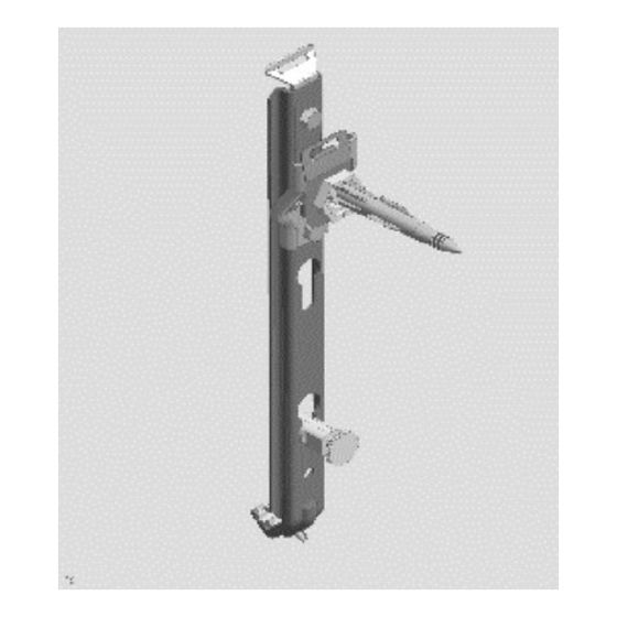 Brötje MultiFix B Montagesystem 500mm Bauhöhe für mehrreihigen Flachheizkörpern Typ 20, 21, 22, 30 und 33