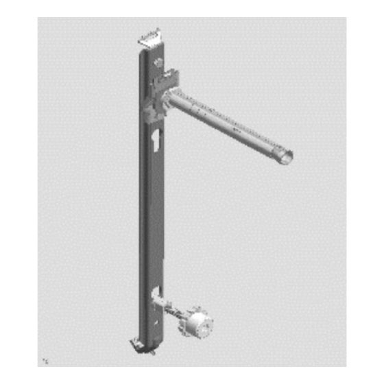 Brötje MultiFix B Montagesystem für einreihige Flachheizkörpern Typ 10, 600mm Bauhöhe
