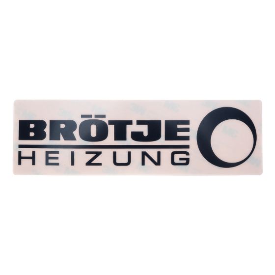 Brötje Aufkleber Brötje Logo Grün-Weiß, 7683690