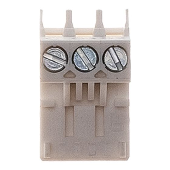 Brötje Stecker 3-polig X23/S2/S3, für EHC 04/05