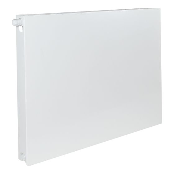 Brötje Ventil-Flachheizkörper EuroPlan Excellent Typ 10 EP 400x70x2700mm, glatter Front, Weiß links, 575W bei 70/40/20 Grad C