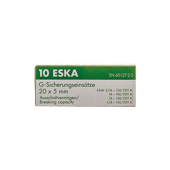 Brötje Sicherung 4A, 10 Stück, 955621