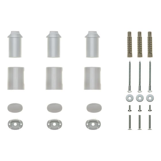 Brötje Montage-Set New Classic Weiß, 3 Halter