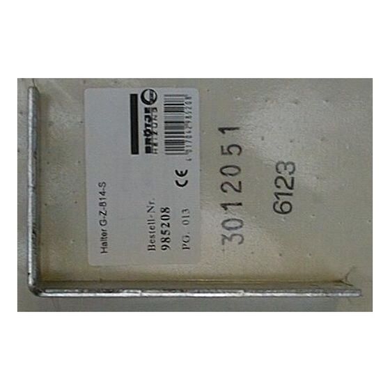 Brötje Halter für G-Z-814-S, 985208