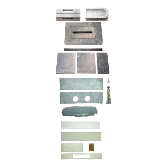 Brötje Steinset komplett, für HVK 20, 994606