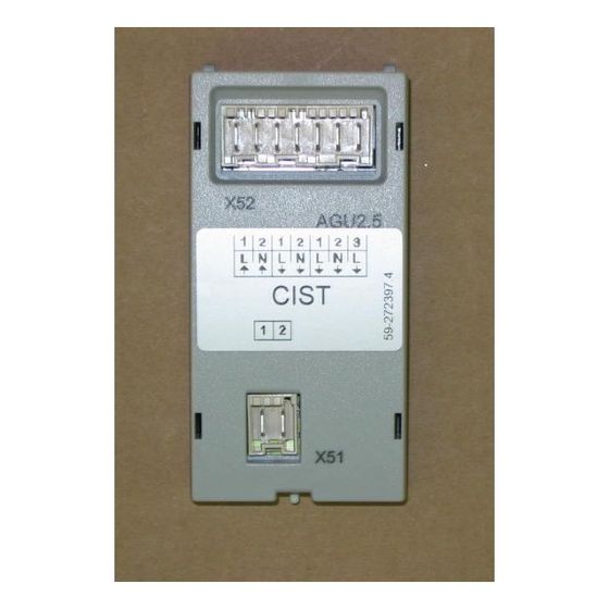 Brötje Clip-In Strom Ersatzmodul Typ AGU2.513A109