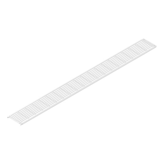 Brötje Abdeckung oben für Flachheizelement Typ 21 Baulänge 1800mm