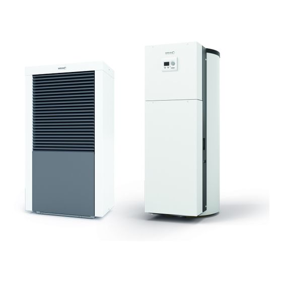 Brötje Luft-Wasser Wärmepumpe BLW Neo 8 B, 10kW bei A7/W35, R410A, mit Speicher ETG Luft 8 W