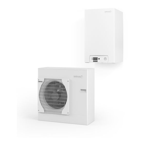 Brötje BLW Mono 11 Luft-Wasser Wärmepumpe Außeneinheit, 11,2kW bei A7/W35, R410A, 230V, ohne Heizstab