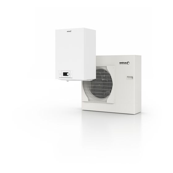 Brötje Luft-Wasser-Wärmepumpe Inverter BLW Split-P 16 C, 14,31 bei A7/W35, R410A, ohne Heizstab