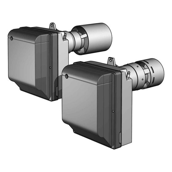 Brötje TurboTherm OZA-2 Öl-Gas-Gebläsebrenner, Serie B