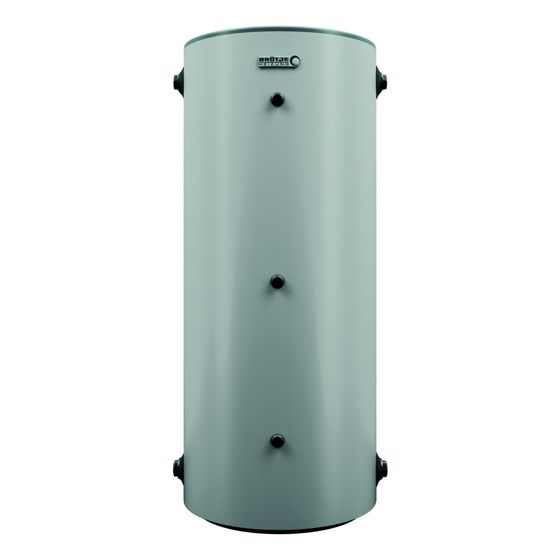 Brötje Pufferspeicher PSW 500 B, 492l, für Wärmepumpen zur Heizwasserbevorratung