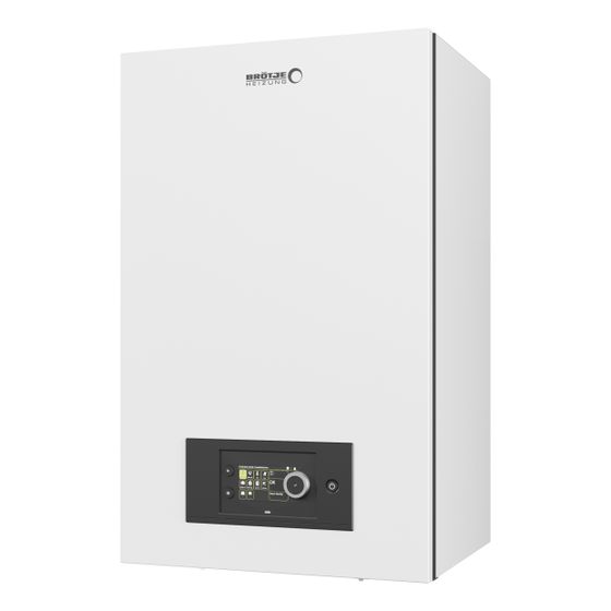 Brötje Gas-Brennwertwandkessel WGB-K 22/28.1, 2,8–13,6kW, 927x580x473mm