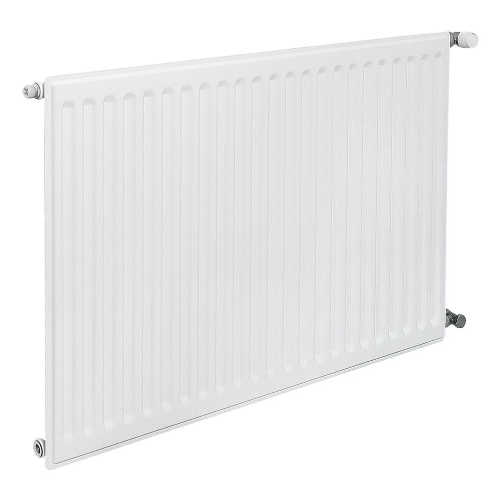 Brötje Flachheizkörper EuroProfil Typ 10 S 500x43x1100mm, profilierte Front, Weiß, 343W... BROETJE-068437 4017042068437 (Abb. 1)