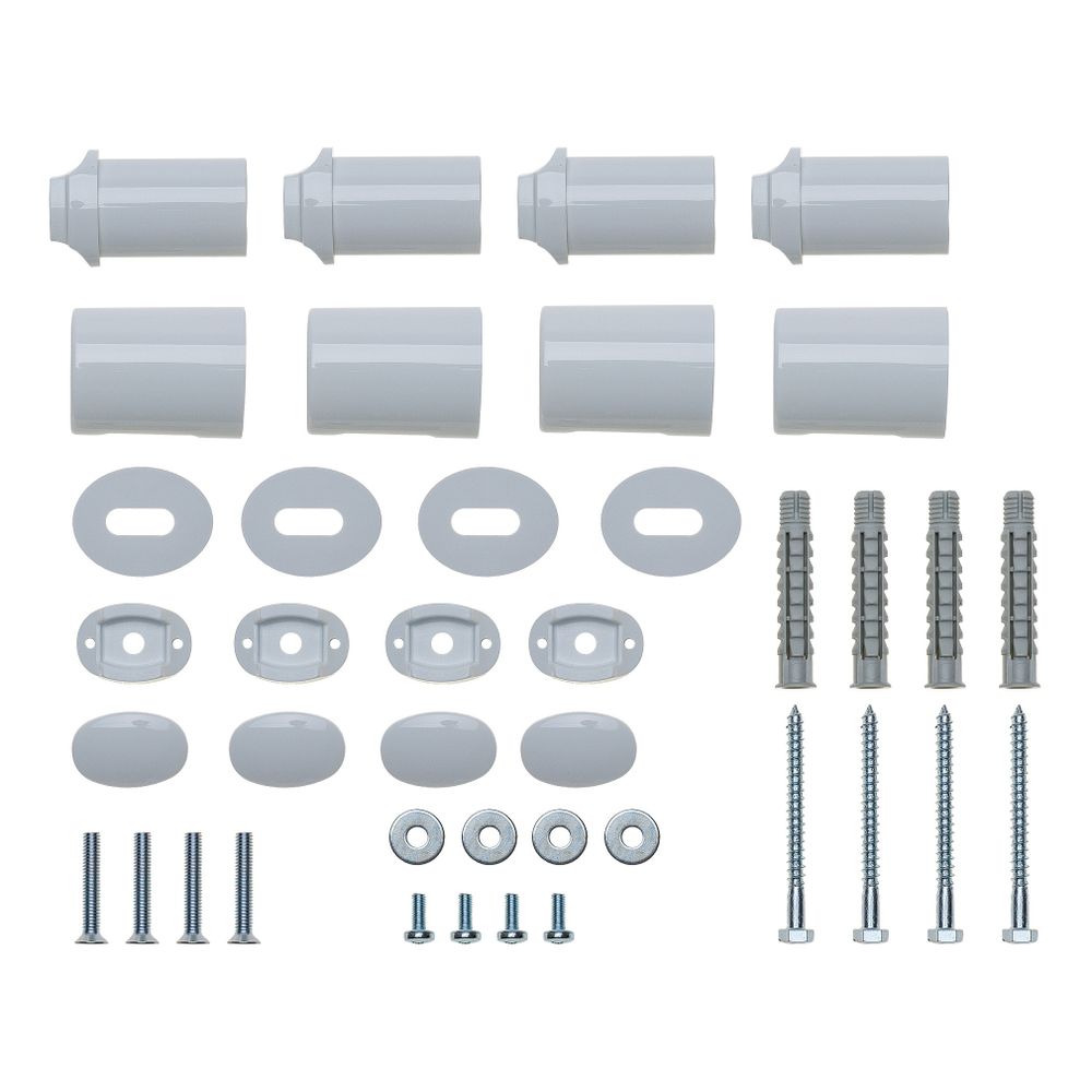 Brötje Montage-Set Exclusiv Weiß, 4 Halter... BROETJE-588782 4017042588782 (Abb. 1)