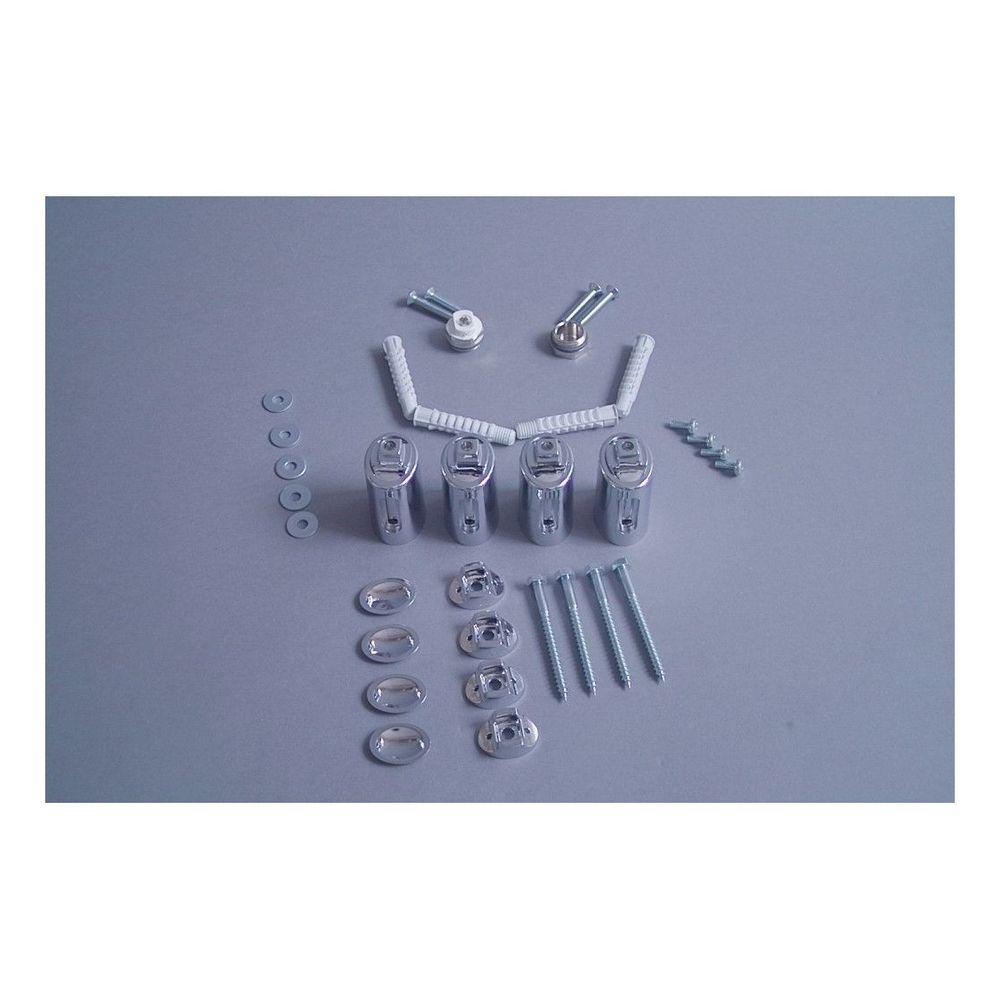 Brötje Montage-Set Exclusiv verchromt, 4 Halter... BROETJE-588799 4017042588799 (Abb. 1)