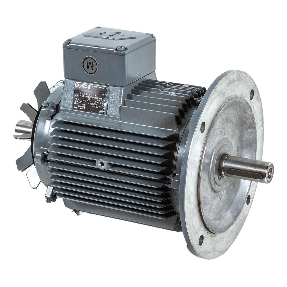 Brötje Motor 4,0kW komplett, mit Welle N.2122 B, Lüfterhaube, 763253... BROETJE-611480 4017042611480 (Abb. 1)