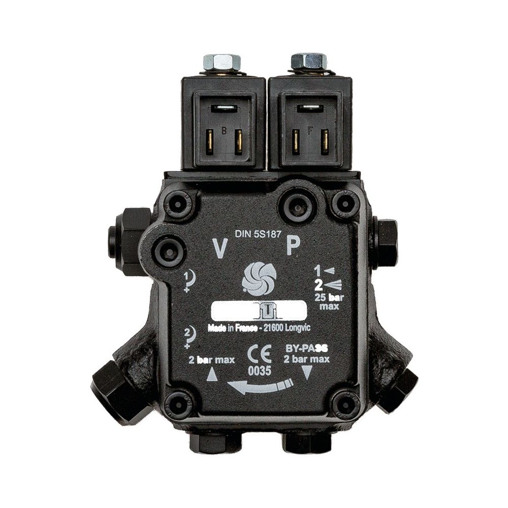 Brötje Pumpe AT2 65C, mit 2 Magnetventilen, 8–25bar, Q 75kg/h, 70W bei 10bar... BROETJE-616027 4017042616027 (Abb. 1)