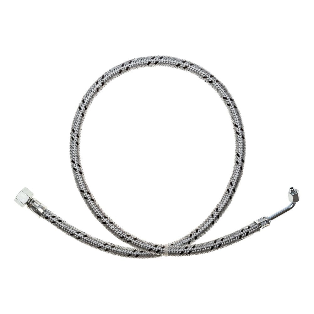 Brötje Schlauchleitung NW 6x1000mm lang, Rohrbogen 90 Grad 6D, mit Überwurfmutter... BROETJE-616317 4017042616317 (Abb. 1)