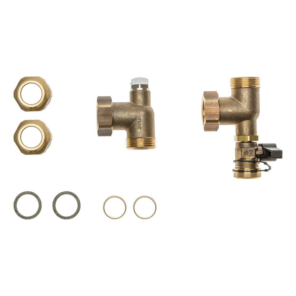 Brötje Anschlussset für Speicher SSB/SBH, 22mm mit 2 Klemmverschraubungen... BROETJE-636674 4017042636674 (Abb. 1)