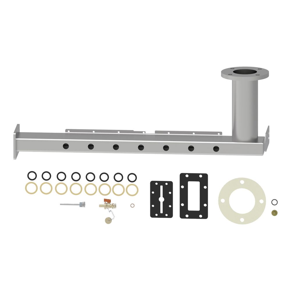 Brötje Vorlaufverteiler links für SGB 500... BROETJE-644310 4017042644310 (Abb. 1)