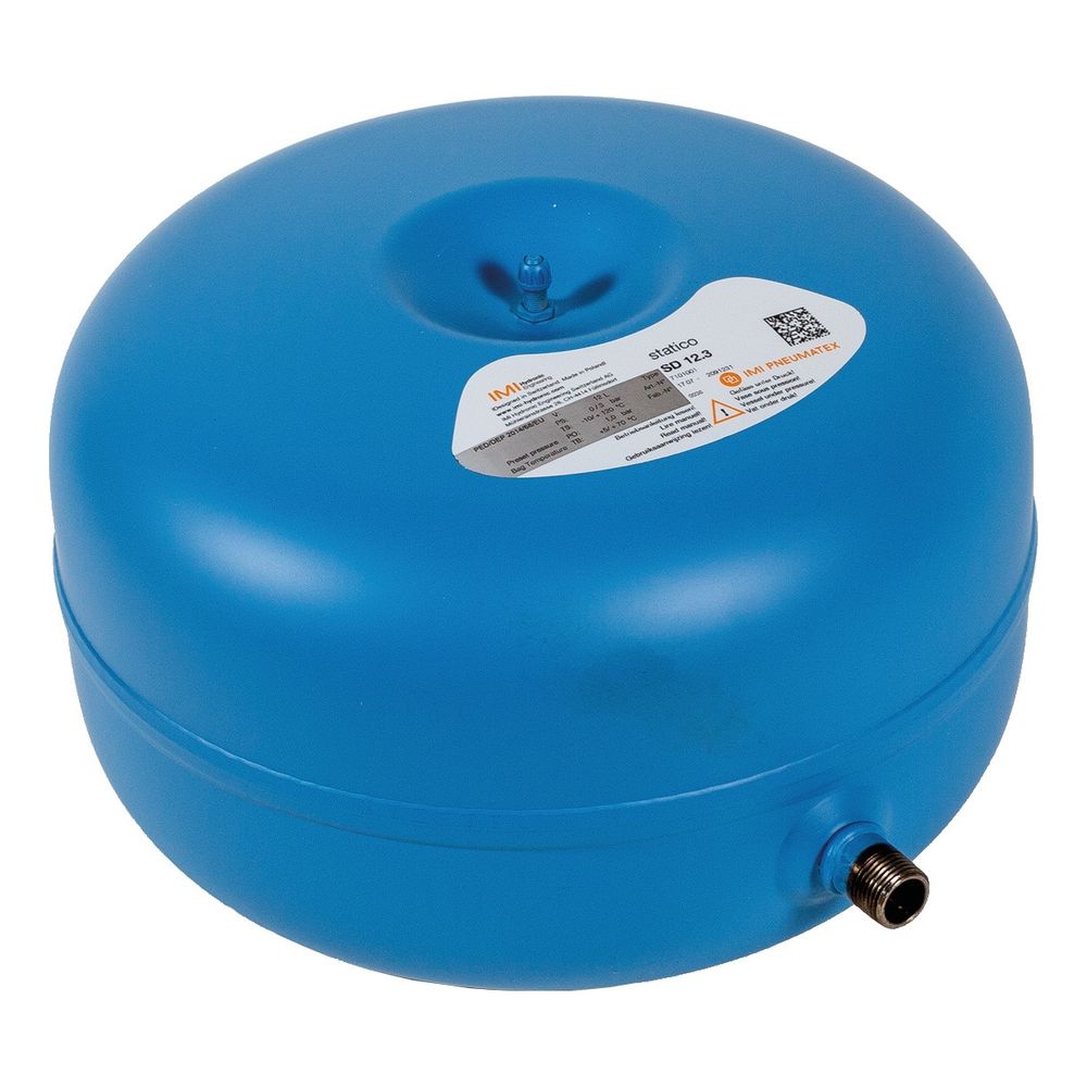 Brötje Membran-Ausdehnungsgefäß 12l Sole, für BSW 10-15... BROETJE-648431 4017042648431 (Abb. 1)